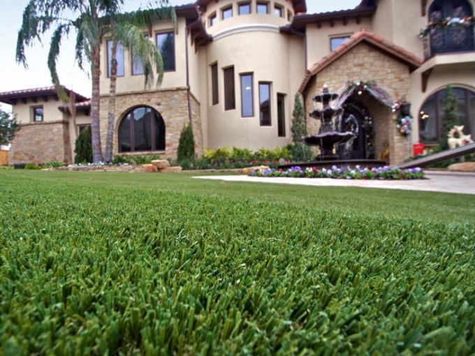 Künstlicher setzender Rasen im Freien für Garten, künstliche Höhe des